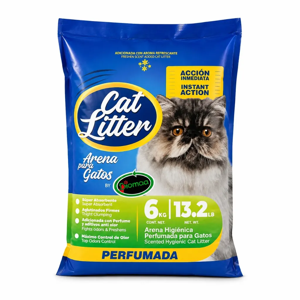 Arena perfumada gatos 6kg